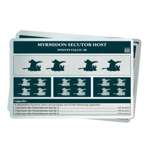 Mechanicum Formation and Datasheet Cards