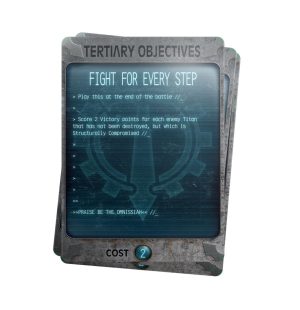 Adeptus Titanicus: Knight Stratagem Cards