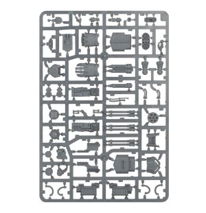 Reaver Titan Weapons: Gatling Blaster, Power Fist, Laser Blaster and Apocalypse Missile Launcher