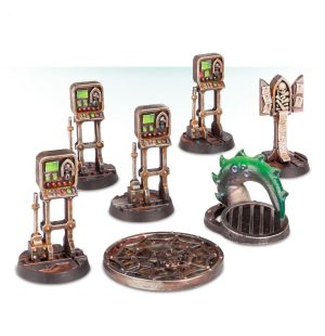 Necromunda Barricades and Objectives