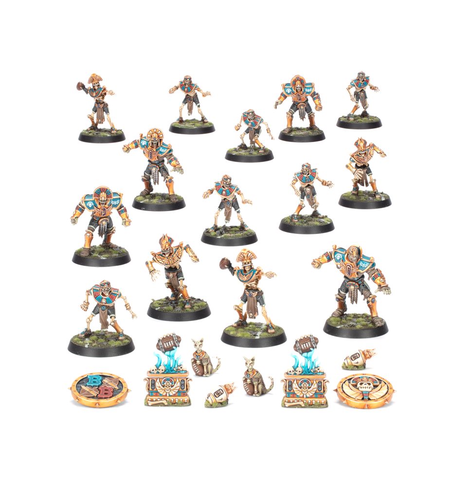 Tomb Kings Blood Bowl Team: The Nehekhara Nightmares