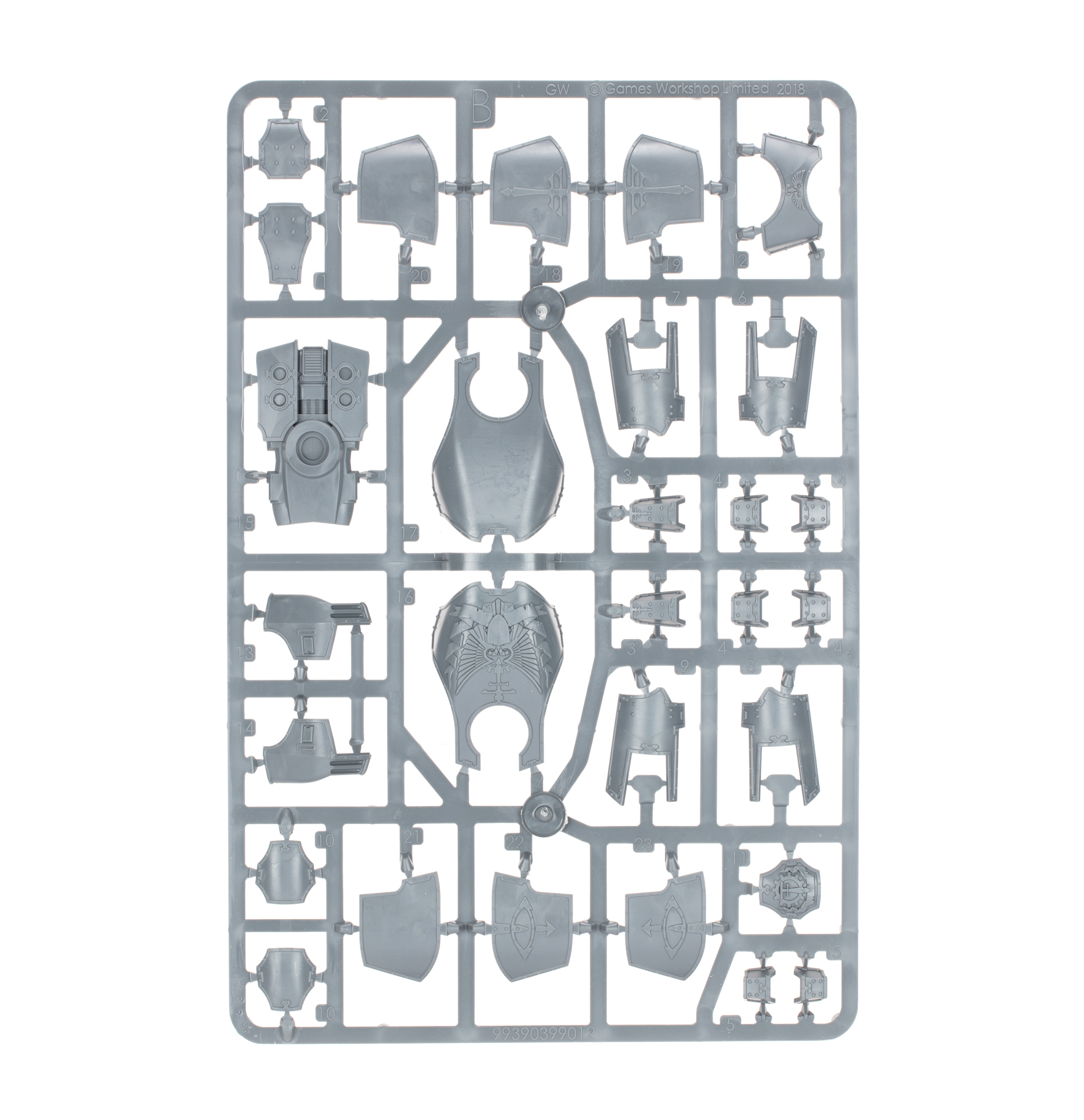 99122699010_ReaverTitanMeltaCannonChainfistSprue1-2