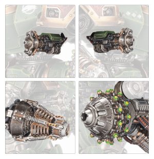 Saturnine Dreadnought Weapons – Ophion Configuration