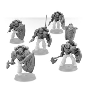 Imperial Fists – Phalanx Warder Squad Upgrade Set