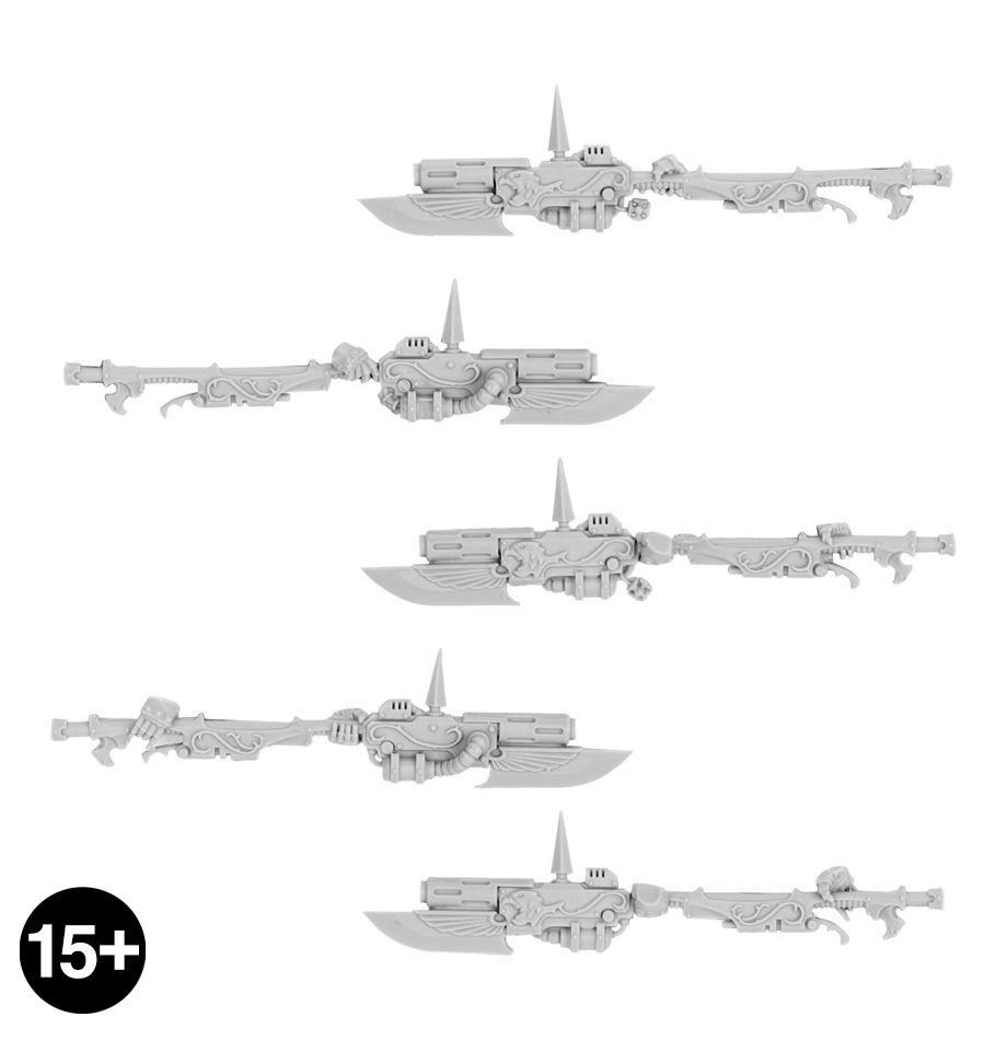 Legio Custodes Pyrithite Spears