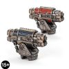 Adeptus Titanicus Warlord Battle Titan Paired Vulcan Mega-bolters