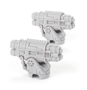 Adeptus Titanicus Warlord Battle Titan Paired Vulcan Mega-bolters