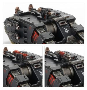 Space Marine Legion Sabre Strike Tank: Hull