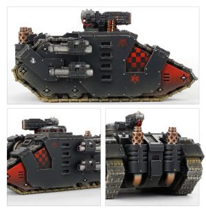 Space Marine Legion Sabre Strike Tank: Hull