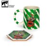 AAA: Da Red Gobbo & Bounca Mug & Coaster Gift Set