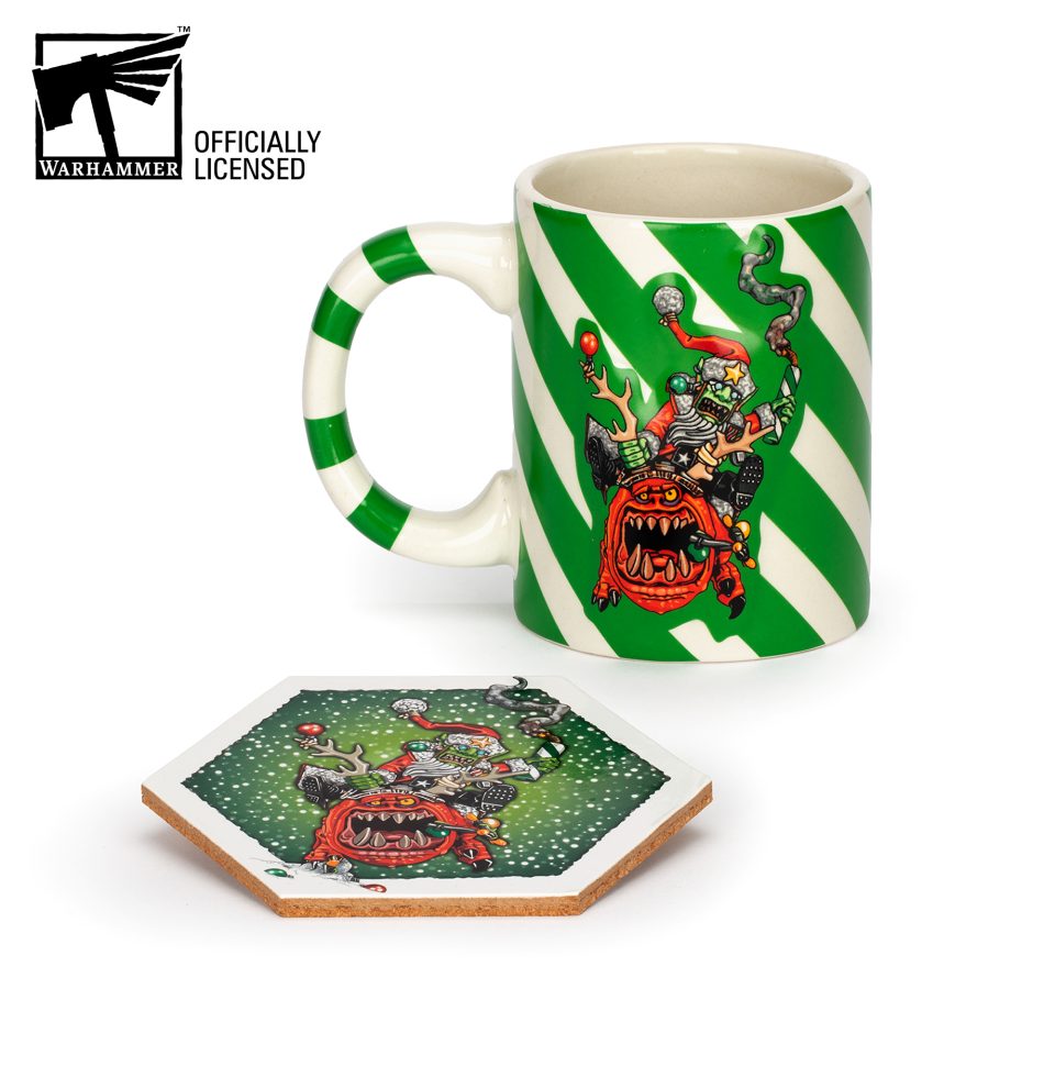AAA: Da Red Gobbo & Bounca Mug & Coaster Gift Set