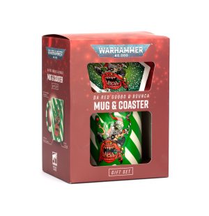 AAA: Da Red Gobbo & Bounca Mug & Coaster Gift Set