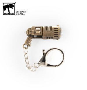 Starforged: Mephiston's Plasma Pistol Keychain