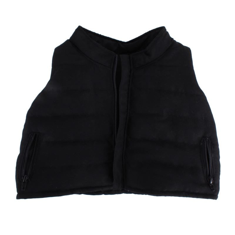 Black Puffy Vest for 20 Squadt